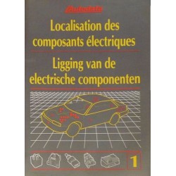 Localisation des composants électriques 1981-92, recueil Autodata n°1