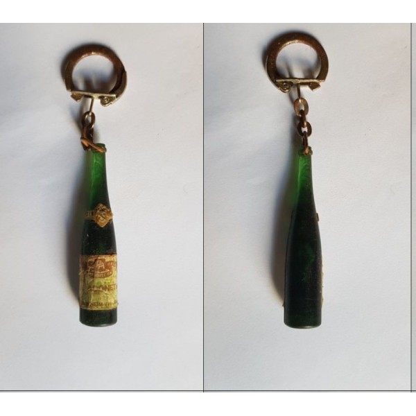 Porte-clés Protoxyde D'azote NOS - Mini Bouteille Tuning Pour Voiture Ou Moto - Cadeau Homme