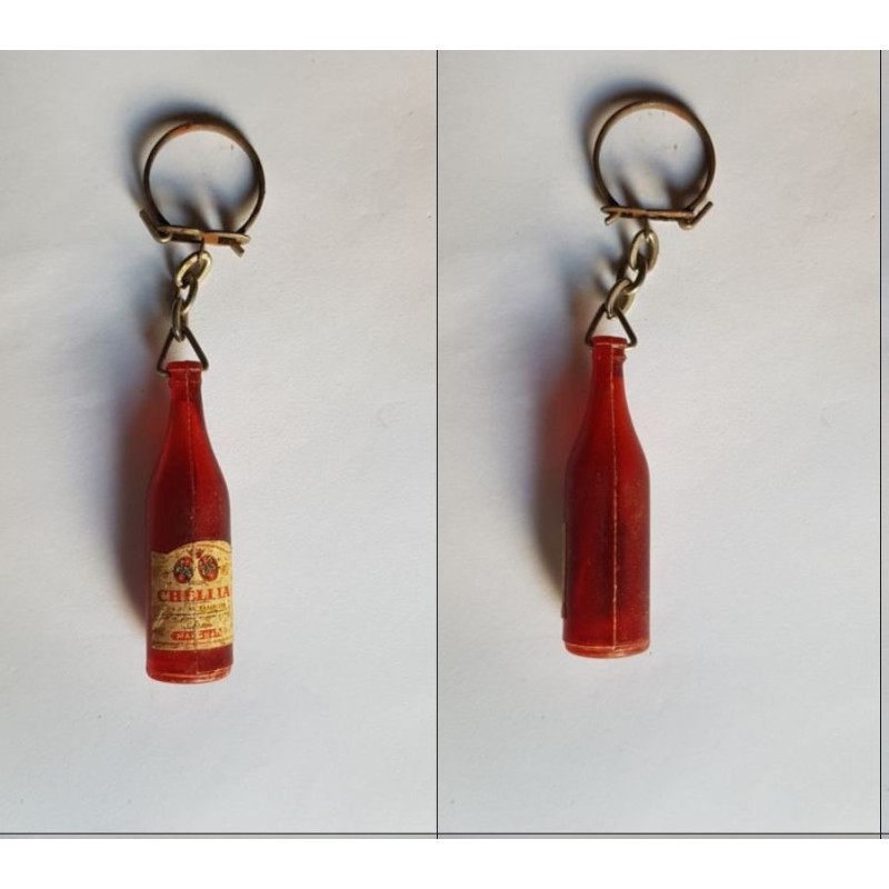 porte-clés bouteille vin Chellia, Margnat (pc)