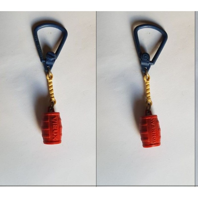 porte-clés bouteille vin Vieux Tonneau (pc)