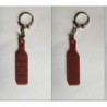 porte-clés bouteille vin rouge Pradignac, Verdelais (pc)