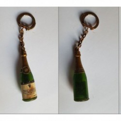 porte-clés bouteille champagne Piper Heidsieck, Reims (pc)