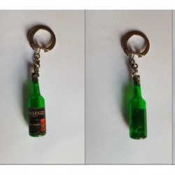 porte-clés bouteille Prats soleil, apéritif français (pc)