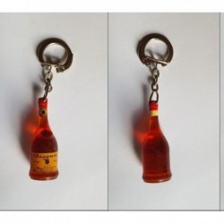 porte-clés bouteille cognac Bisquit (pc)