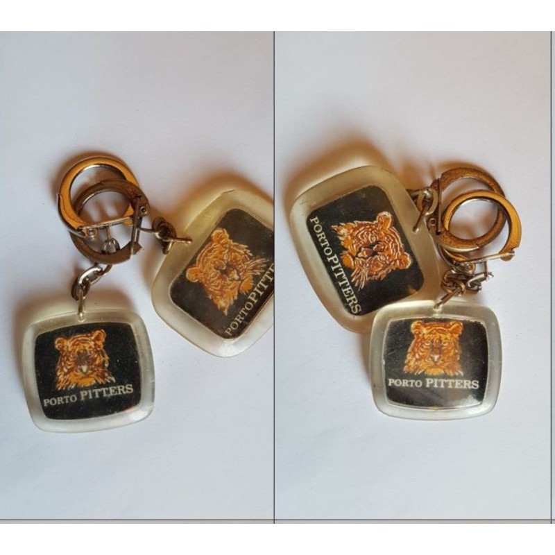 porte-clés Porto Pitters, lot 2 tigres (pc)