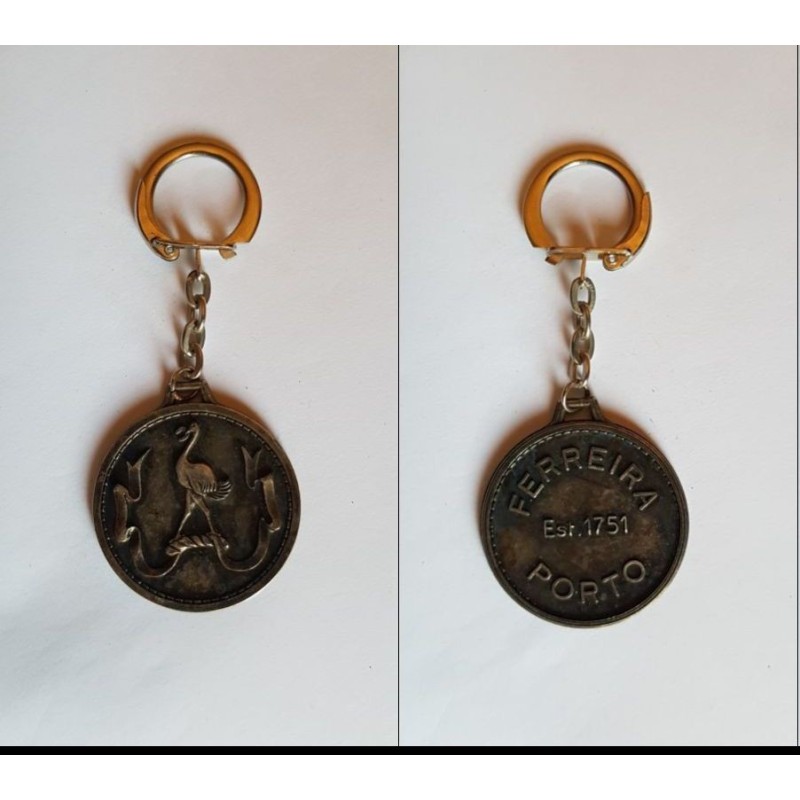 porte-clés Ferreira Porto 1751, cigogne (pc)