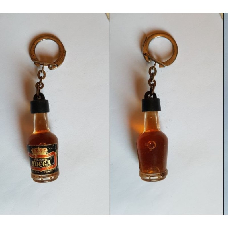 porte-clés Porto Adega, bouteille verre pleine (pc)