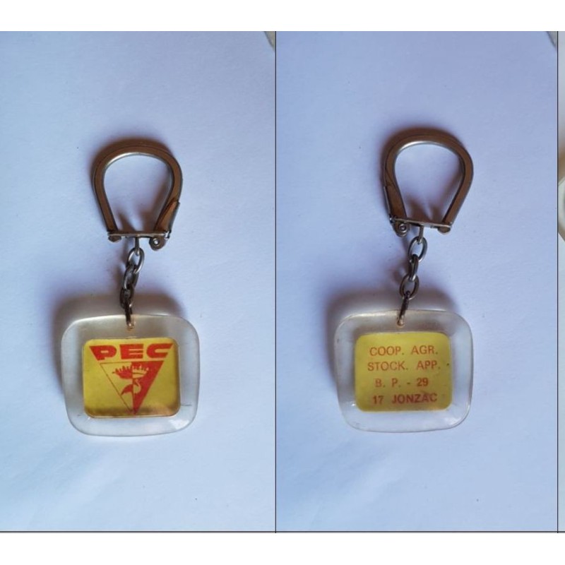 porte-clés Pastis PEC, coopérative agricole stock app, Jonzac (pc)