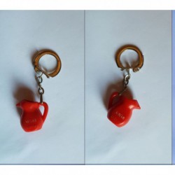 porte-clés pichet rouge Berger sirops (pc)