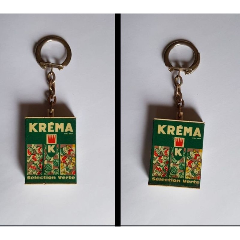 porte-clés paquet bonbon Kréma, sélection verte (pc)