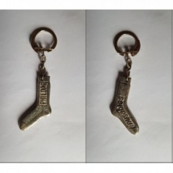 porte-clés chaussette Phildar Inusables, métal (pc)