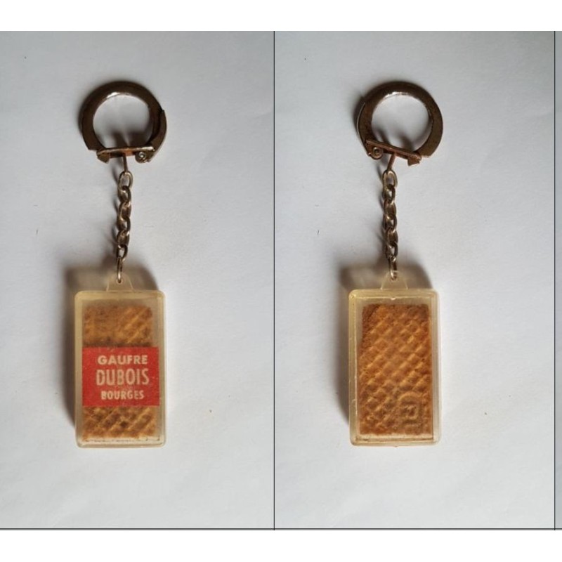porte-clés gaufre Dubois, Bourges, véritable (pc)