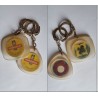porte-clés Rogeron biscuits, lot 2 décor feutrine (pc)