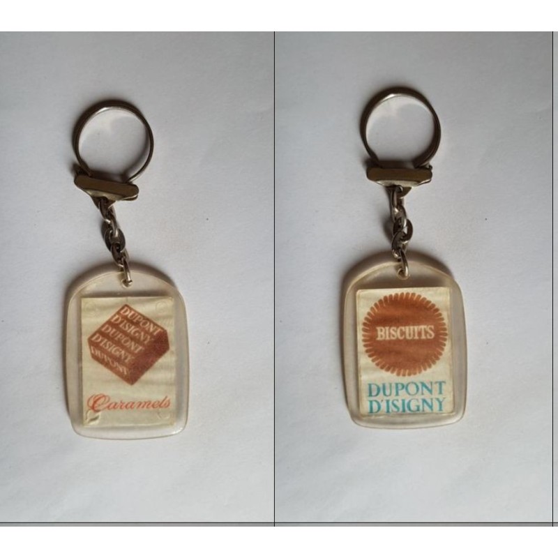 porte-clés Dupont D’Isigny caramels et biscuits (pc)