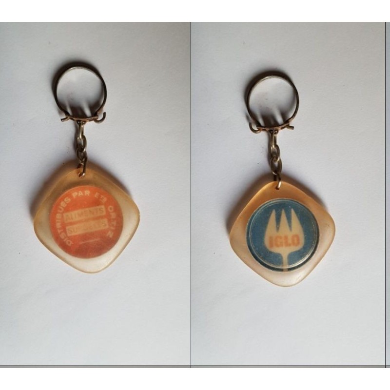 porte-clés Iglo, surgelés distribués par Ets Ortiz (pc)