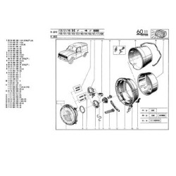 Renault 4 Fourgonnette et pick up, catalogue de pièces