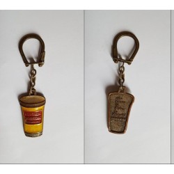 porte-clés moutarde Demeere...