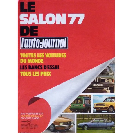 L'Auto Journal, salon 1977