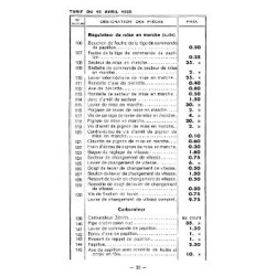 Bernard-Moteurs K2 et Conord Y2, notice d'entretien