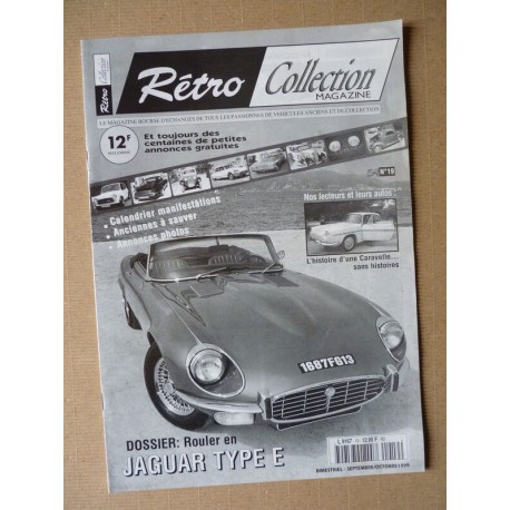 Rétro Collection n°19, les Jaguar Type E, Renault Caravelle de Christian Faure