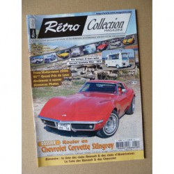Rétro Collection n°60, Chevrolet corvette Stingray, Renault Estafette glaces Miko