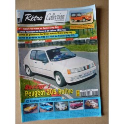 Rétro Collection n°78, Peugeot 205 Rallye, Méhari Citroën Kirghiz