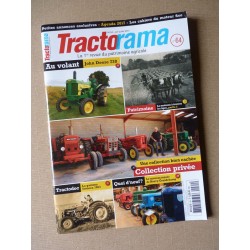 Tractorama n°64, John Deere 730, moteur Capitaine, la moisson