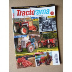 Tractorama n°75, International IH 724, Bourgoin, Debiesse 11R, Massey Ferguson Beauvais