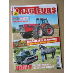 Tracteurs passion n°33, Renault FT et IH, Bajac, IH 3088, Feldtag Case IH