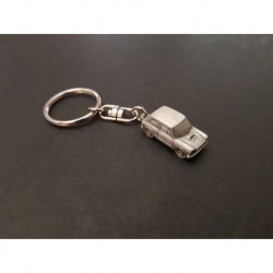 Porte-clés Autobianchi A112 Abarth, en étain