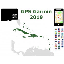 carte 2019 îles des Caraïbes et des Antilles. microSD GPS Garmin nuvi zumo edge oregon