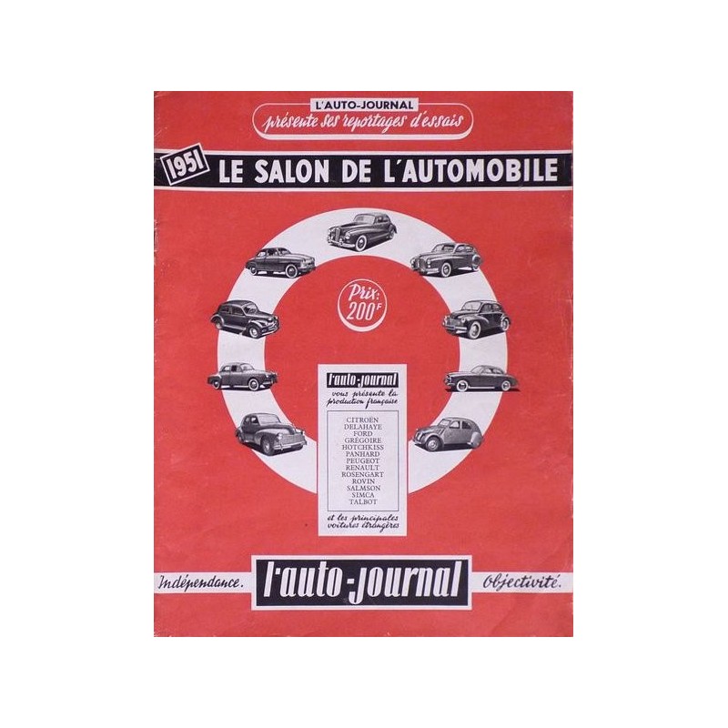 L'Auto Journal, salon 1951