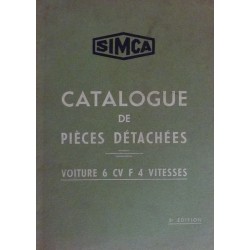 Simca Fiat 6cv, 508, Balilla, catalogue de pièces