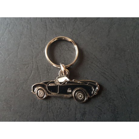 Porte-clés profil Shelby AC Cobra (noir)
