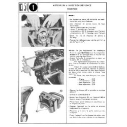 moteur à injection KF6 Peugeot 504, manuel de réparation
