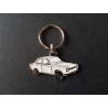 Porte-clés profil Ford Escort mkI (blanc)