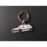 Porte-clés profil Peugeot 205, GTi XT XS XR (blanc)