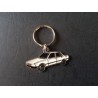 Porte-clés profil Peugeot 505, Turbo Ti STi SX GR GTD (blanc)