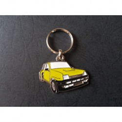 Porte-clés profil Renault 5...