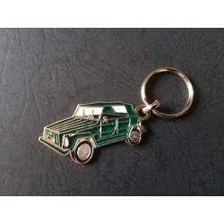 Porte-clés profil Volkswagen 181, Kurierwagen, Trekker 182, Pescaccia (vert)