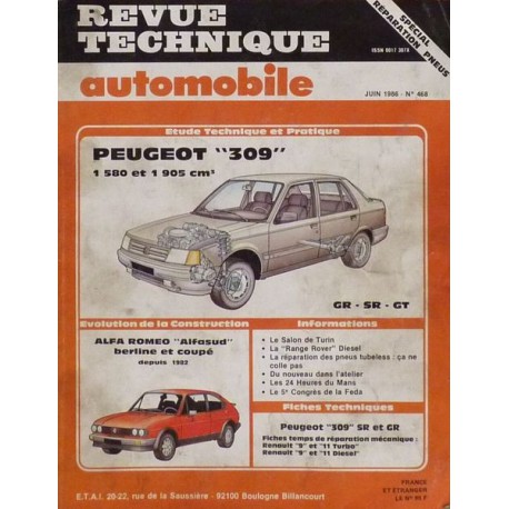 RTA Peugeot 309 essence