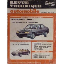 RTA Peugeot 405 à carburateur