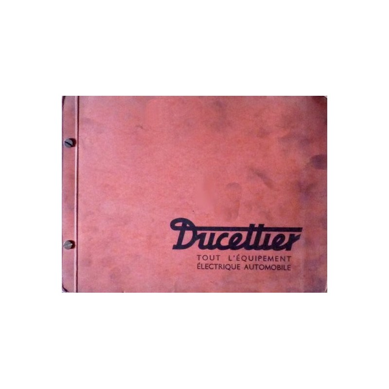 Ducellier, catalogue général 1965