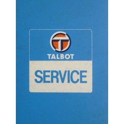 Talbot Tagora, manuel de réparation
