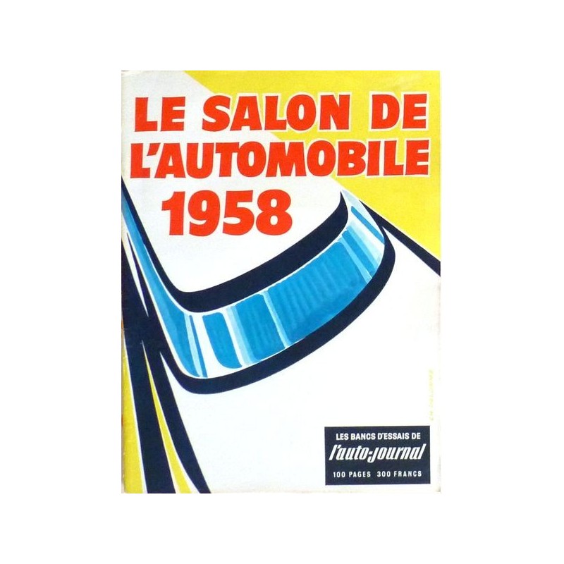 L'Auto Journal, salon 1958