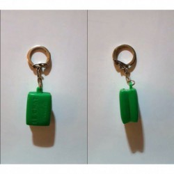 porte-clés savon vert Le Chat toilette (pc)