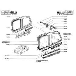 Renault 8 R1130 et R1132, catalogue de pièces