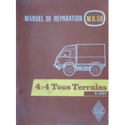 Renault 4x4 R2087, manuel de réparation