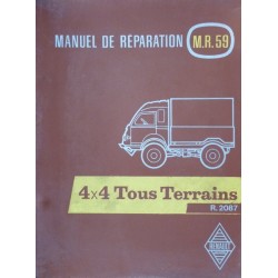 Renault 4x4 R2087, manuel de réparation