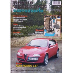 Technique carrosserie Alfa Romeo 147
